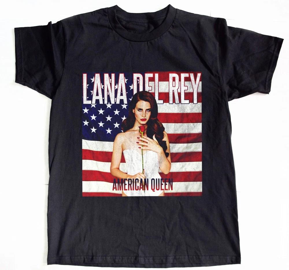 Lana Del Rey American Queen Black Unisex T-shirt