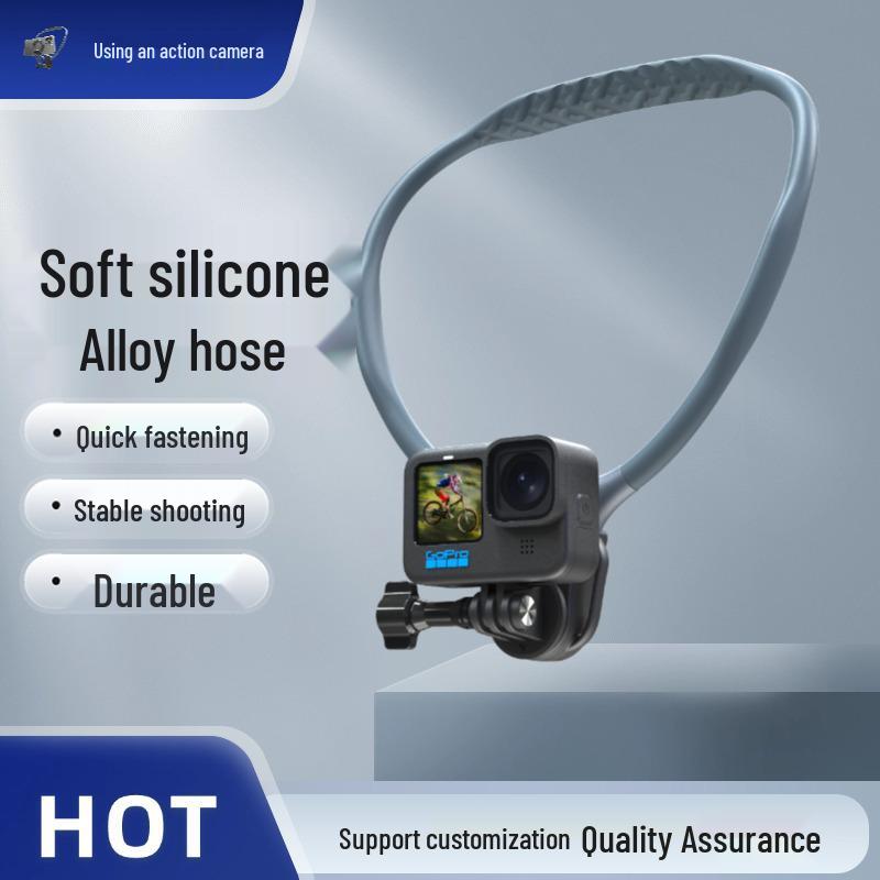 MagSafe Magnetic Phone & Action Camera Mount with Lanyard for Video Shooting