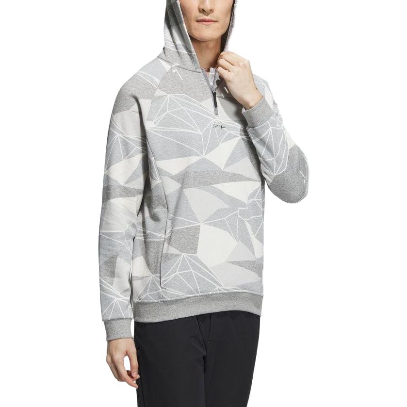 Adidas Sweatshirts Men's Gray Hooded Moderate Other IA2623