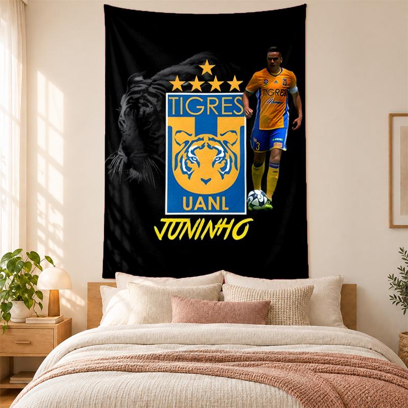 Club Tigres UANL Tapestry highquality for decorating living room bedroom dorm walls ideal as bedroom wallart orholiday gift