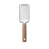 1PC Kitchen Gadgets: Wooden Handle Grater, Small Kitchenware, Stainless Steel Baking Utensils