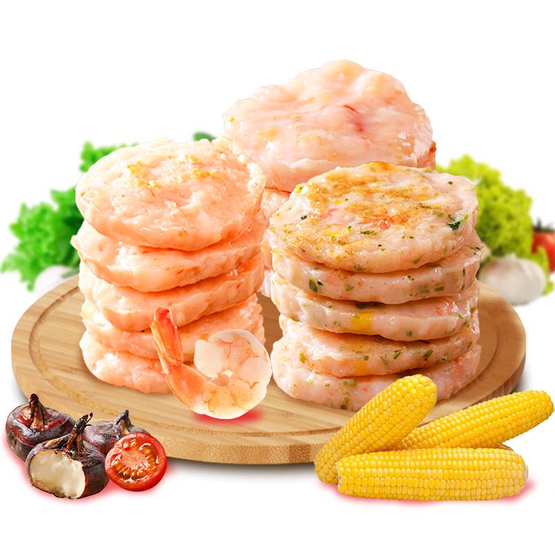 Jiujiajiu Kids Low-Fat Shrimp Patties