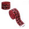 2m Linen Christmas Ribbon Snowman Christmas Trees Rattan Garland Decoration Silk Ribbon Party Arrange Supplies Gift Streamers