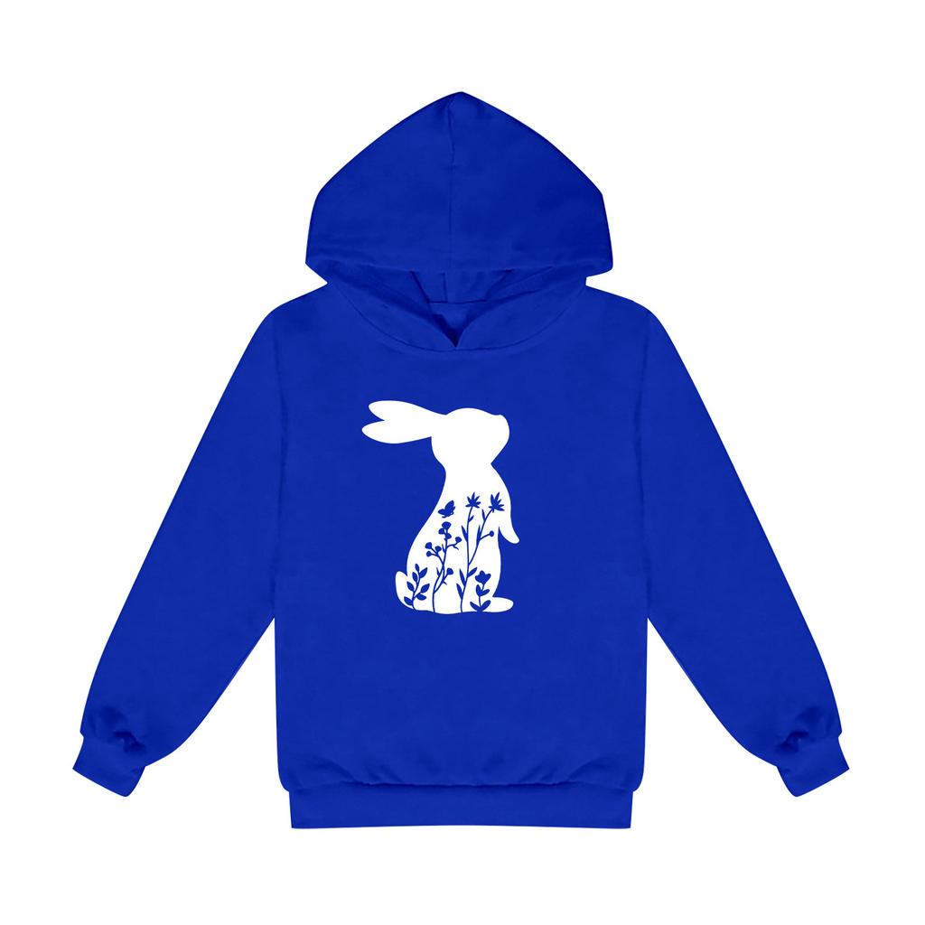 Außenhandels-Explosion Osterhase-Druck Kinderkleidung lässiger Pullover Frühling und Herbst neue Kapuzenoberteile für Damen und Herren
