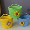 Storage Baskets Round Multifunctional Decorative Home Hand-woven Storage Basket