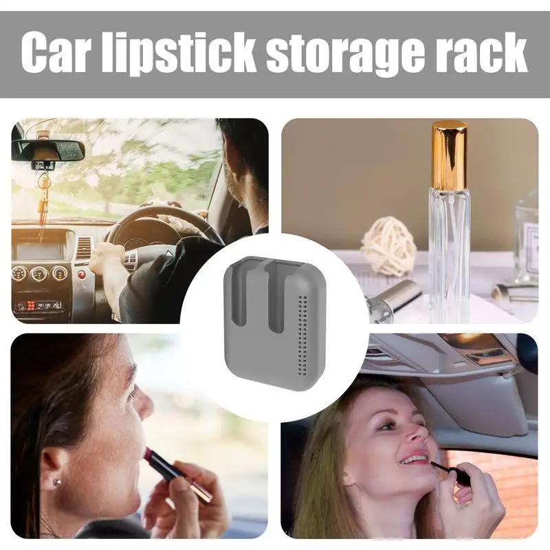 Držák na balzám na rty do auta Držák na měkký balzám pro ventilační otvory do auta Difuzér na aromaterapii do auta s klipem Organizér do auta Interiér auta