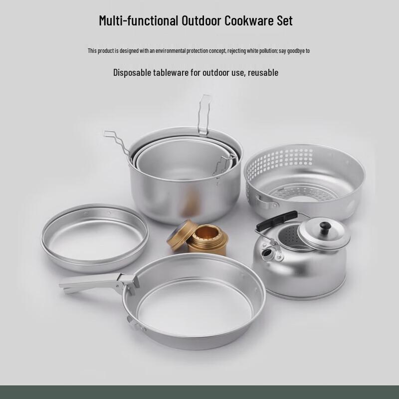 Aluminum Alloy Camping Storm Stove Set