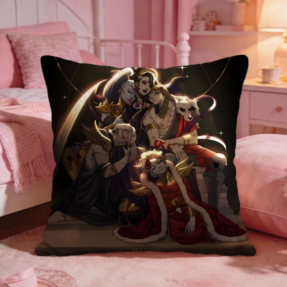 HHadess Classic Game Cushion Cover Premium Comfort Reversible Pillow Cove Two In One Design For Any Room Car Interior