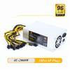 2000W Mining Machine Power Supply 10*PCI 6 Pin ATX 12V 2.31 180-240V 12A 50Hz