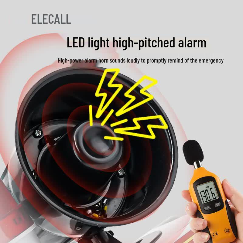 Elecall Wireless Sound & Light Emergency Alarm System