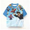 Summer Children Roblox T-shirt Boys Clothes Girls Anime Game Short Sleeve