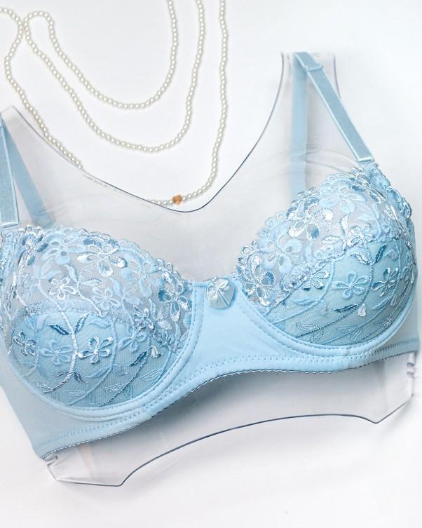 

Мереживний бюстгальтер із м якими чашками ISSA Plus 70B багаті maroon кольоровий