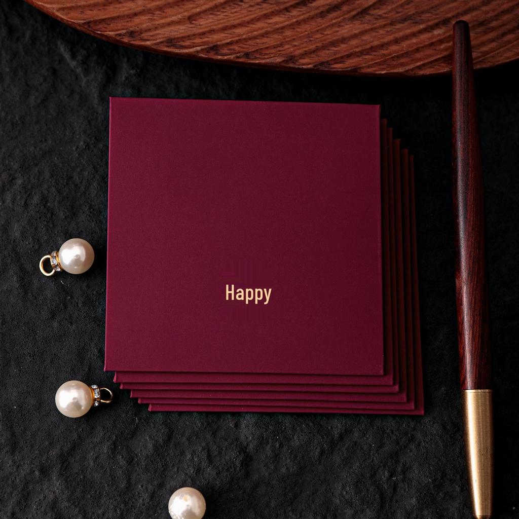 2026 Year of the Horse Red Envelope: Elegant Birthday Blessing Gift