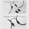 5 Pairs Anti Slip Hypoallergenic Silicone Nose Pads For Eyeglasses Sunglass Glass Spectacles Eyewear Titanium Frame Nose Pad