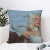 Singer K-Kenia Os Pink Aura Pillow Case Plush Fabric Soft Pillowcase Double Sided Print Sofa Cushion Cover Throw Pillow Cover