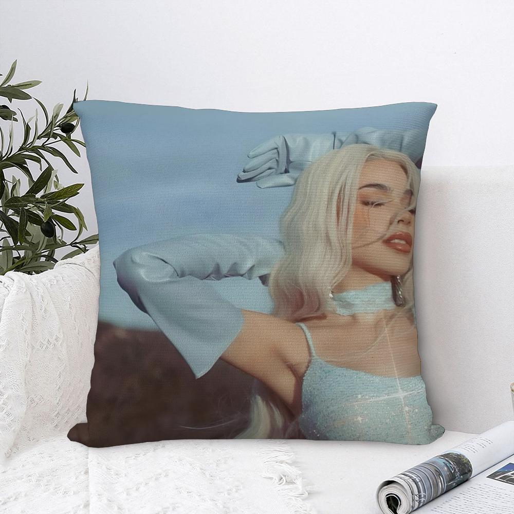 Singer K-Kenia Os Pink Aura Pillow Case Plush Fabric Soft Pillowcase Double Sided Print Sofa Cushion Cover Throw Pillow Cover