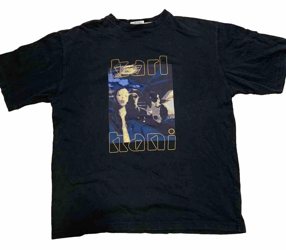 

Vintage Y2k Karl Kani T Shirt Men Xl Blue S