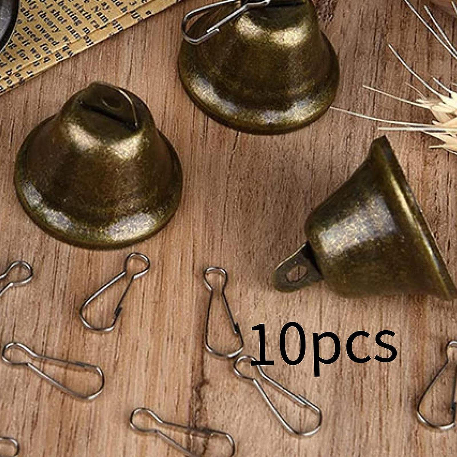 

Bells for Christmas Tree Ornaments And Wind Chime Crafts 10Pcs