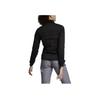 Nike Solid Color Logo Print Zip Jacket Women Jackets Black 930231-010