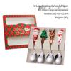 ZISIZ Weihnachts-Puppe Besteck-Set