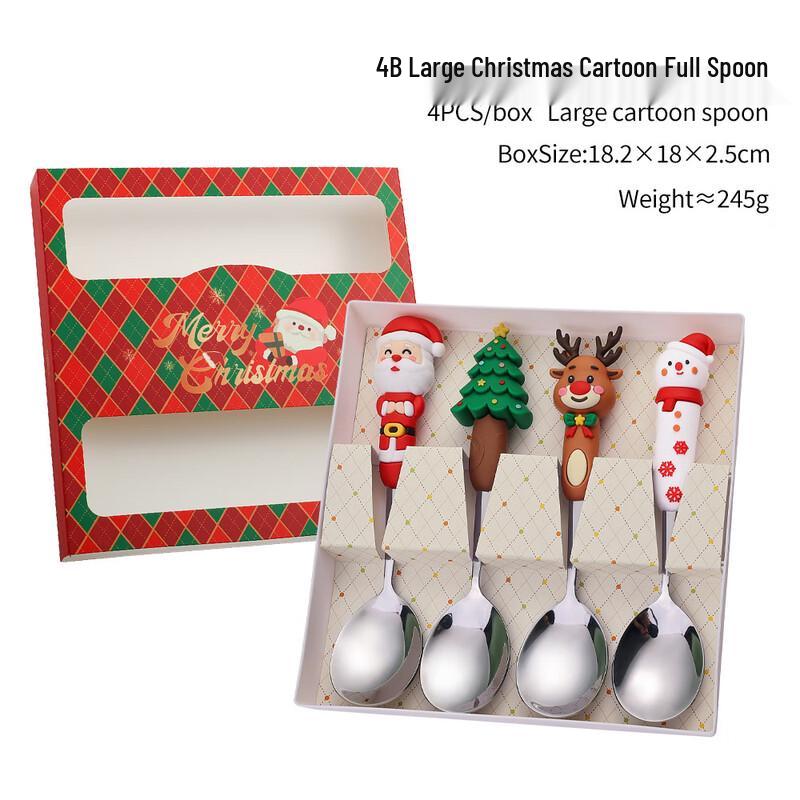ZISIZ Christmas Doll Cutlery Set
