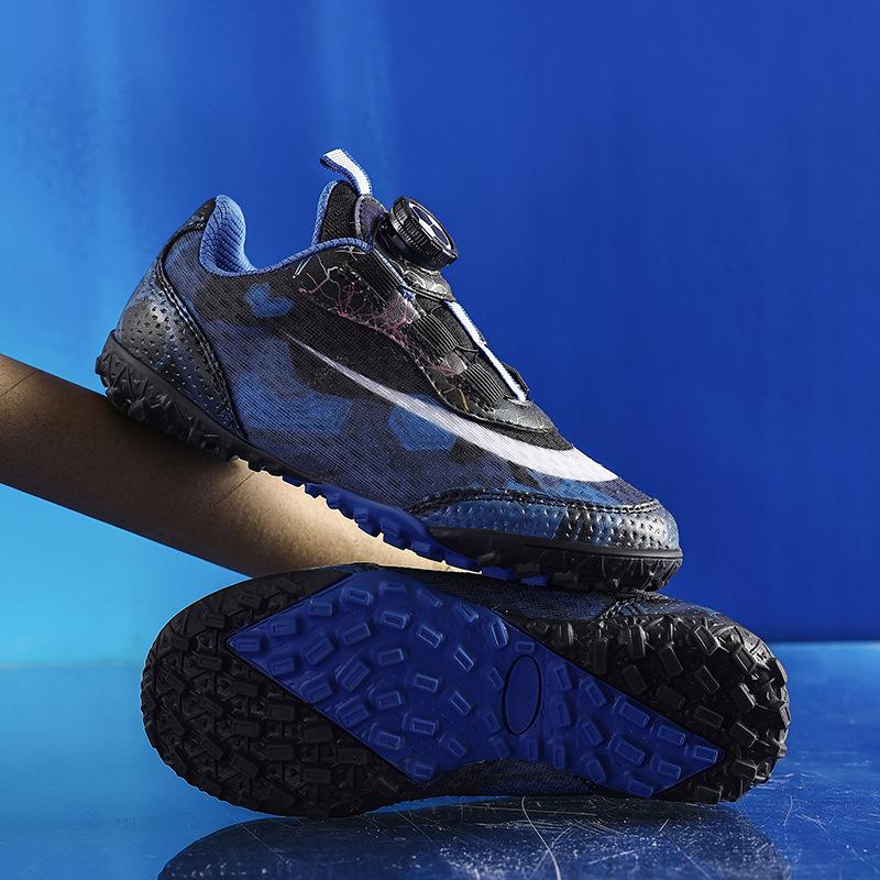 Summer breathable mesh boys and girls football shoes children's primary and secondary school students competition training shoes sports shoes men
