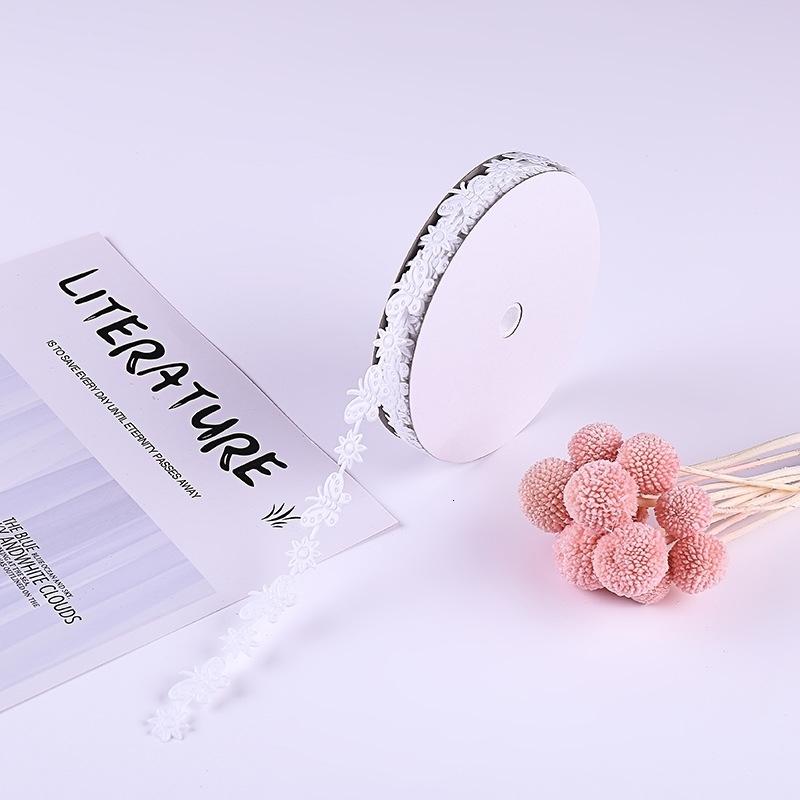 1.5cm Wide Fine Butterfly Flower Lace fabric Craft Cake Gift Wrap With DIY Handmade Hat Purse Bouquet Ribbon Accessories renda