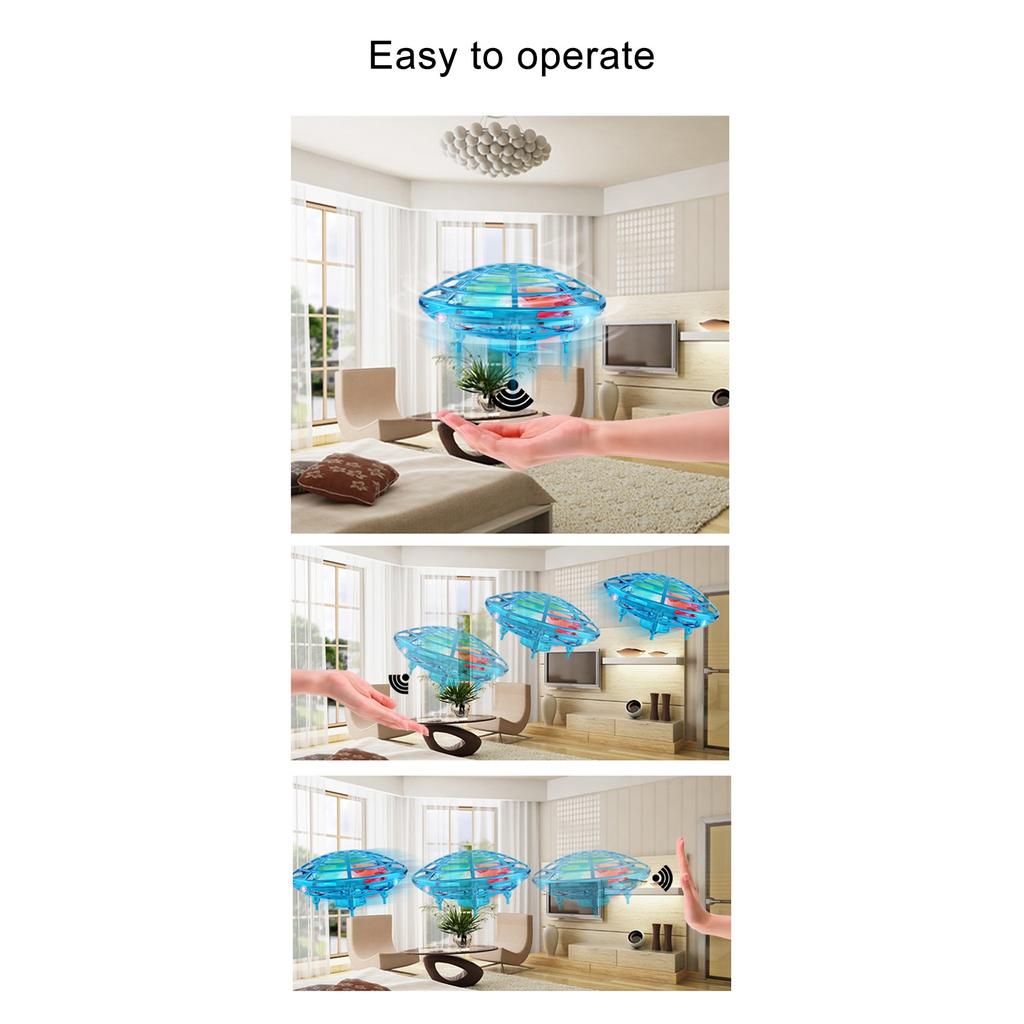  Anticollision  Induction Levitation Aircraft Hand Operated UFO Drones