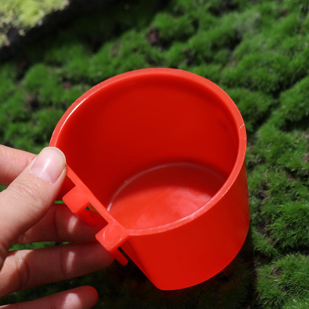 20pcs Hanging Chickens Rabbit Feeders Plastic Feeder Cage Cups  Watering