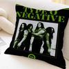 Rock Band T-Type O N-Negative Pillow Case Cushion Cover Car Throw Pillow Case For Sofa Car Christmas Gift 40x40cm 45x45cm