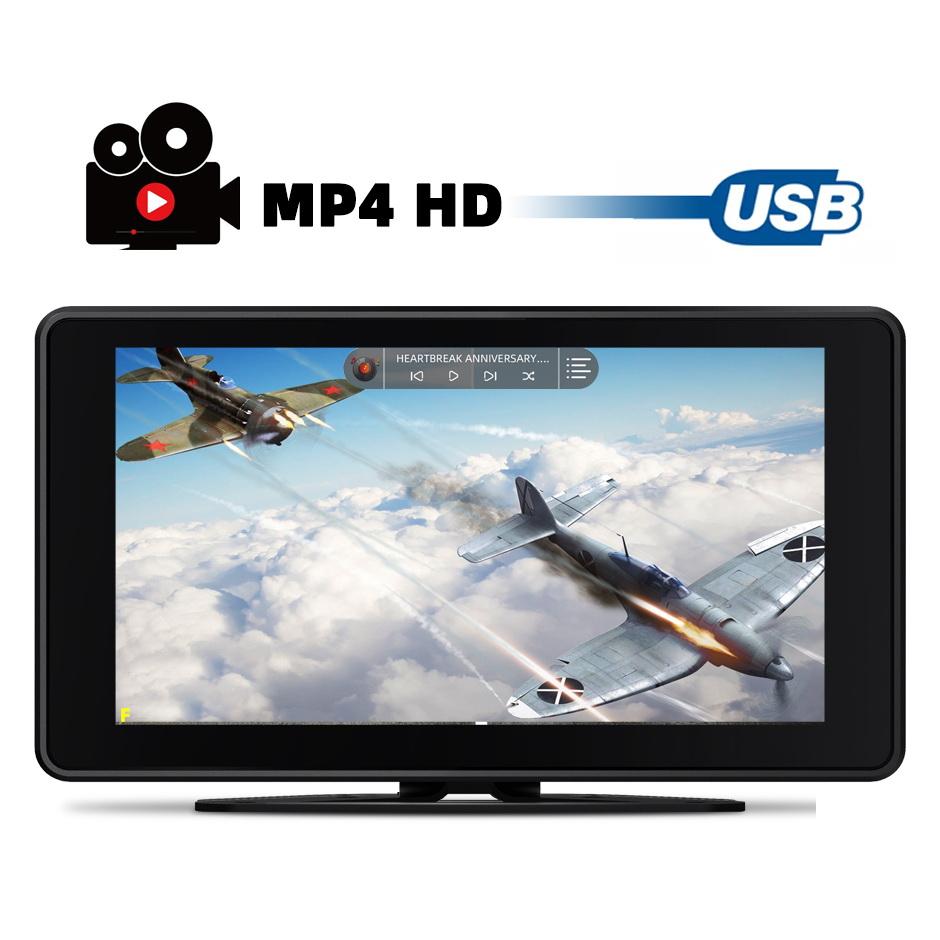 BSD 7" Monitor 2 Channel DVR Record Backup Camera Kit Pedestrian Detection Blind Spot Alarm Dash Cam Reversing for Truck Bus RV