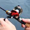 Telescoping Ice Fishing Rod Set Carbon Fiber Ice Fishing Rod and Reel Combo Mini Pole Ice Fishing Reel Set Fishing Accessories