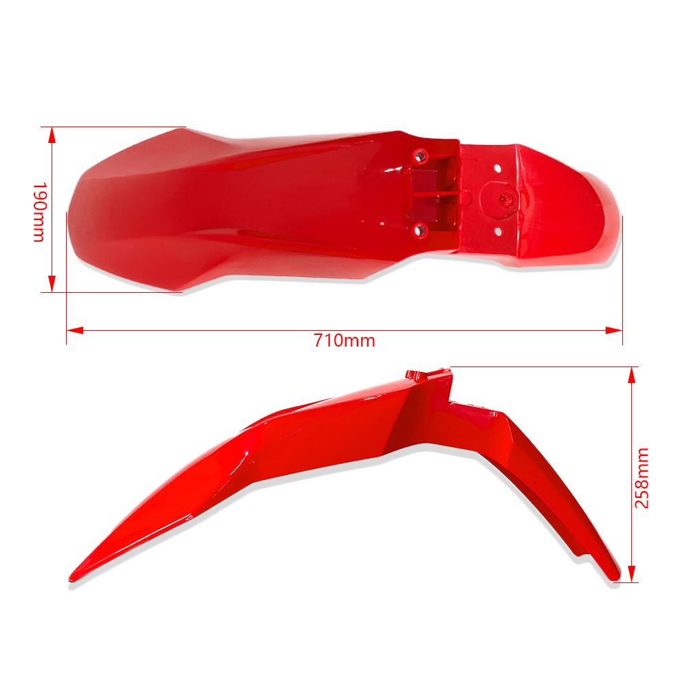 OTOM 21-22 Motorcycle Front Fender for GasGas EX MC 250 350 450 Guard Protector Plastic Front Mudguard Cover