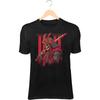 Skull Samurai Warrior T-Shirt – Cracked Mask, Long Katana, War-Torn Armor