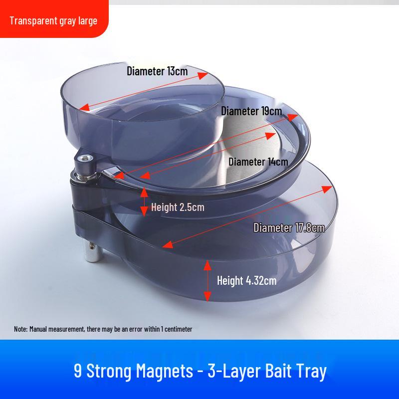 Kompletny aluminiowy zestaw pudełek na sprzęt wędkarski: Uchwyt na wędkę lewy, Pojemnik na ryby i Taca na przynęty