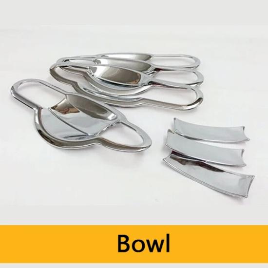 For Renault Captur Luxurious Chrome Door Handle Covers Accessories Stickers Car Styling 2013 2014 2015 2016