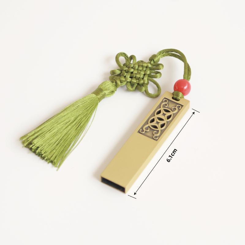 OLOEY Chinese Style Retro Window Grille USB Drive