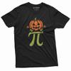 Halloween Funny Pumpkin T-shirt Pi Pie Funny Halloween Costume Tee Shirt
