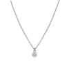 Collier - LUXENTER - Oris - Argent 925 - Zirconium - 42 Cm + 3 Cm D'extension