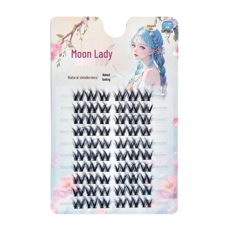 

Накладные ресницы Yue Jiao Niang 5D - Плотные, подкрученные, сегментированные пучки для смелого европейского и американского стилей