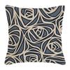 Home Decor Abstract & Geometric Patterned Pillow Covers Pattern Cushion Cover Suitable For Sofa Bedroom Car Pillow Cover