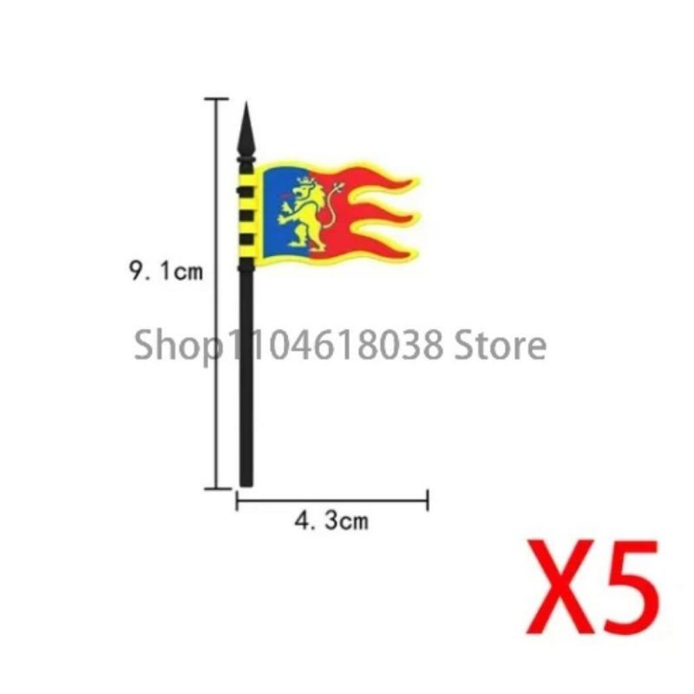 Zielony Smok Rycerze Kruk Tarcza Figurki Akcji MOC Średniowieczni Starożytni Rycerze Scena Klocki Kreatywne Zabawki dla Dzieci
