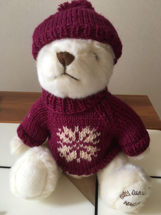 

[USED] Teddy bear stuffed toy Nagoya ANA Hotel