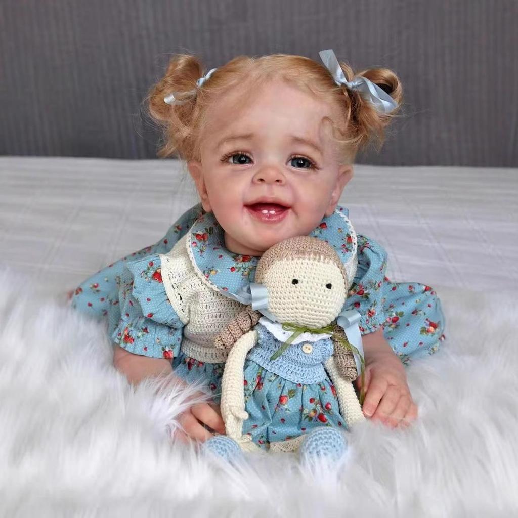 50cm Cloth Body Cute Yannik Lifelike Reborn Doll with 3D Painting