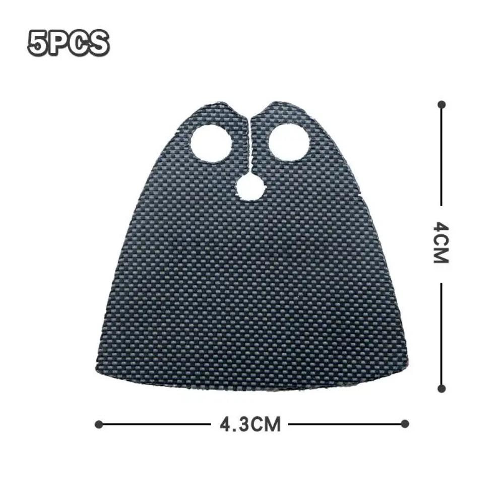 Figuras de Acción de Estrellas Capa Disfraz Ropa Gabardinas Capa Ladrillos Set de Accesorios Piezas Bloques de Construcción Capas Figuras Juguetes para Niños