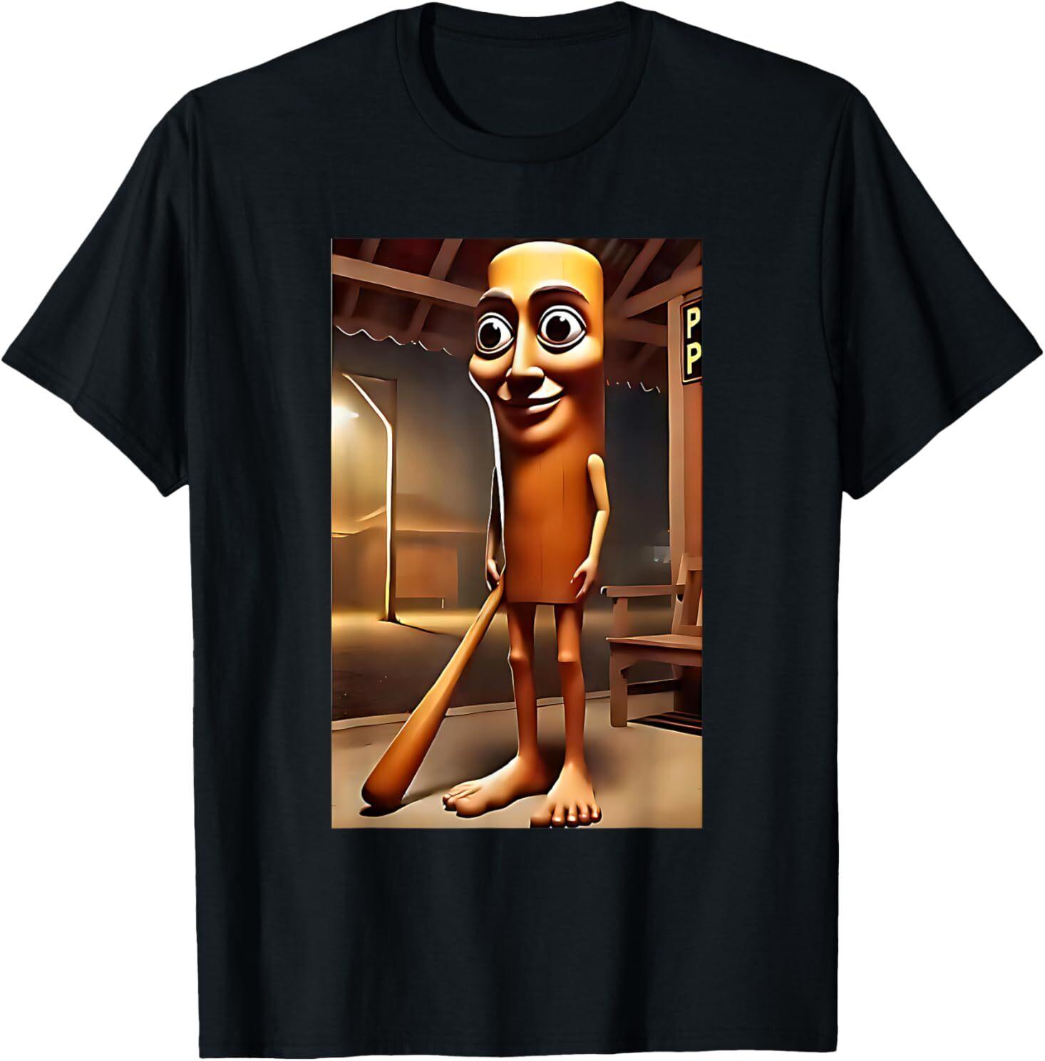 Tung Tung Tung Sahur Italian Brainrot Meme T-Shirt Unisex T-Shirt XXL