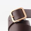 Women's Korean Style Fashion Belt with Square Buckle