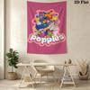 Popples Pattern Home Decor Tapestry, Wall Hanging, Decorative RV Wall Cloth.XGT0914183