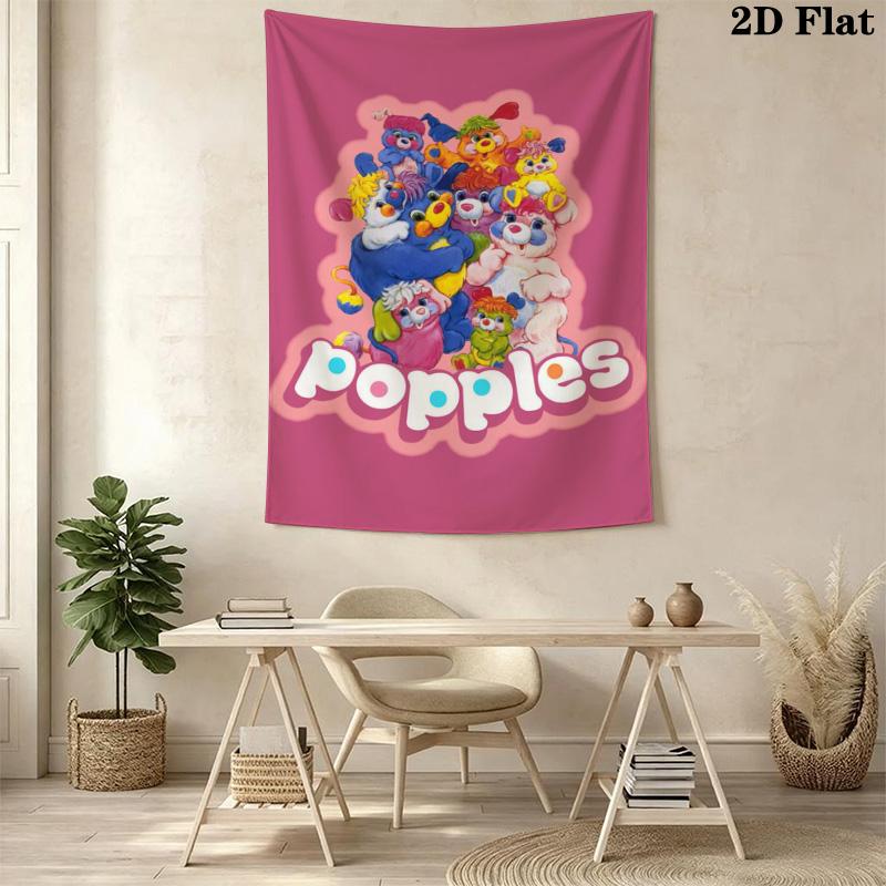 Popples Pattern Home Decor Tapestry, Wall Hanging, Decorative RV Wall Cloth.XGT0914183