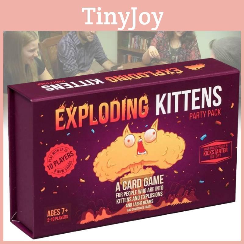 Zombie Kittens Card Game Interactive Tabletop Fun Family Entertainment